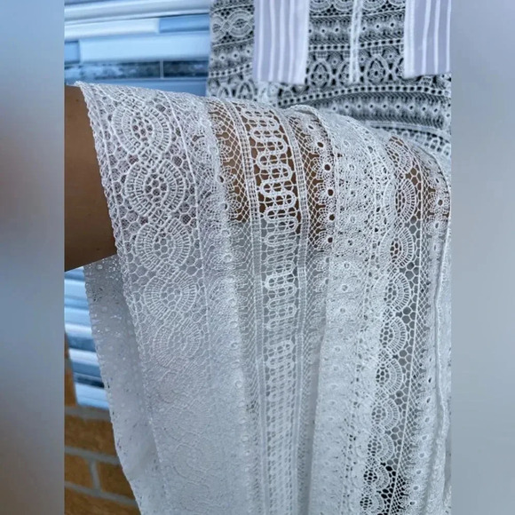 MARISSA WEBB WHITE LACE 'VANESSA' MIDI DRESS XS - Picture 8 of 17